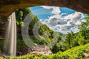 Kaaterskill waterfall in the upstate New York