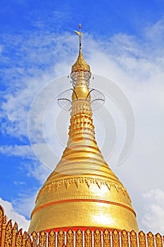 Kaba Aye Pagoda, Yangon, Myanmar photo