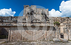 Kabah, Maya archaeological site, Puuc road, Yucatan, Mexico