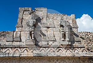 Kabah, Maya archaeological site, Puuc road, Yucatan, Mexico