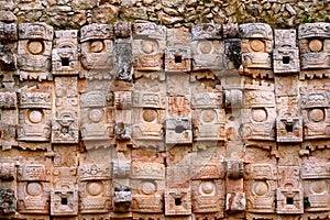 Mayan pyramids of Kabah in Yucatan, Mexico. photo