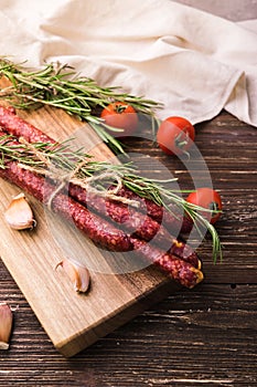 Kabanosy - smoked polish pork sausages