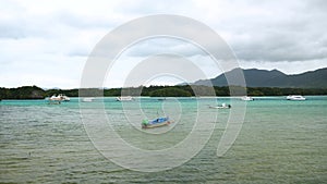 Kabira Bay in Ishigaki island, Okinawa Prefecture, Japan.