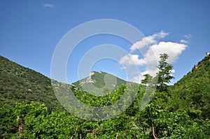 Kablar Mountain peak from a road