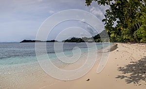 Yenanas beach, Kabui Bay, Gam island, Raja Ampat - West Papua, Indonesia photo