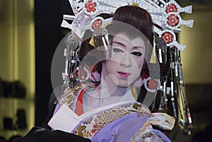Kabuki performer