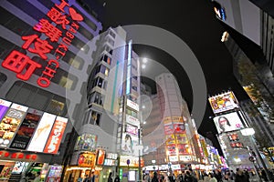 Kabukicho red light district Shinjuku Tokyo Japan