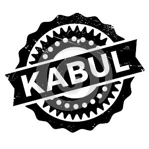 Kabul stamp rubber grunge