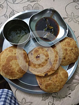 Kachori indian snacks