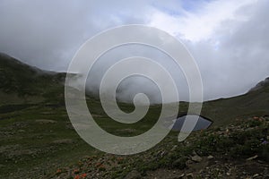 Kackar mountains and the plateaus