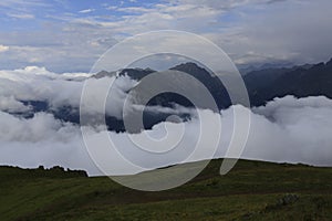 Kackar mountains and the plateaus