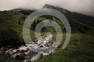 Kackar mountains and the plateaus