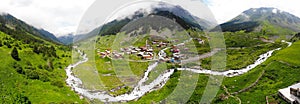 Kackar mountains and plateaus, aerial view