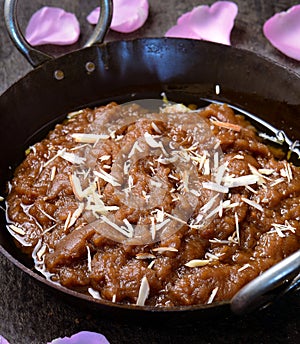 Kada Prasad or atte ka halwa photo