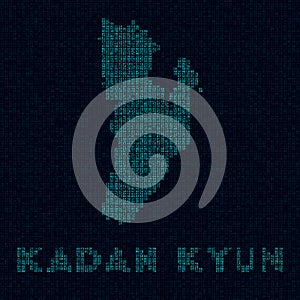 Kadan Kyun tech map. photo