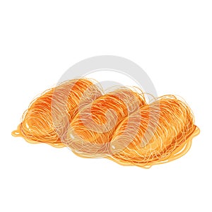 Kadayif dessert, Turkish cuisine