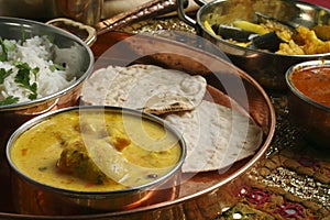 Kadhi Pakori - A dish from Gujarat