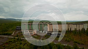 Kadykchan ghost town Russia.