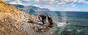 Kaena Point Landscape Panorama