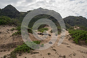 Kaena Point trail, Oahu