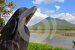 Kaeng Khut Khu and Khong river view photo