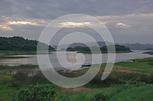 Kaeng Krachan dam at Petchaburi