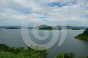 Kaeng Krachan dam at Petchaburi