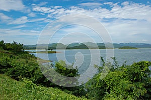 Kaeng Krachan dam at Petchaburi