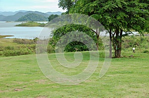 Kaeng Krachan dam at Petchaburi