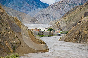 Kag Chode Thupten Samphel Ling Monastery, Kagbeni, Centuries Old Gompa Gumba, Upper Mustang, Nepal