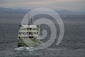 Kagoshima ferry from kamoike bay to tarumizu 2