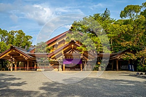 Kaguraden of Atsuta Shrine in Nagoya, Japan