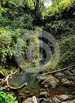 Kahekili Trail Waterfall