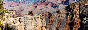 Kaibab Limestone Pillars on Mather Point