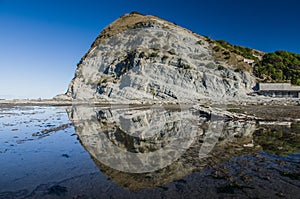 Kaikoura rock, new zeland photo