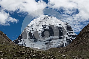 Kailas Mountain Tibet Home Of The Lord Shiva