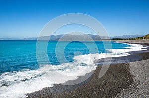 Kaioura beach landscape