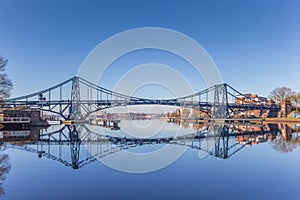 Kaiser Wilhelm bridge over the Ems-Jade-Kanal in Wilhelmshaven