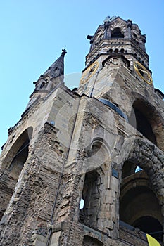 The Kaiser-Wilhelm-GedÃ¤chtniskirche or Kaiser Wilhelm Memorial Church