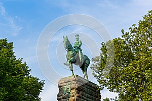 Kaiser Wilhelm II cologne equestrian statue photo