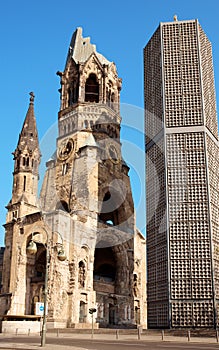 Kaiser Wilhelm Memorial Church in Berlin photo