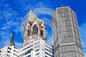 Kaiser Wilhelm memorial church photo