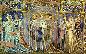 Kaiser Wilhelm memorial church mosaic, Berlin