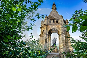 Kaiser Wilhelm Monument, Porta Westfalica, Germany