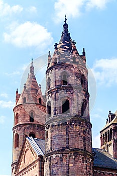 The Kaiserdom of St. Peter in Worms, built 1130-1181, Germany photo