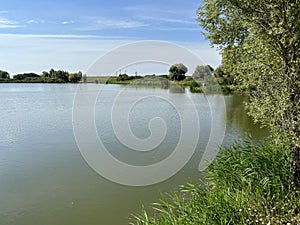 Kaisevac lake or Grabovo reservoir or Grabovo-Kaisevac pond - Vukovar, Croatia / Jezero KaiÅ¡evac ili akumulacija Grabovo