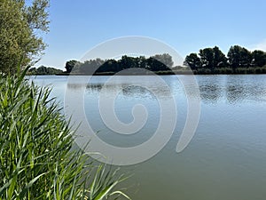 Kaisevac lake or Grabovo reservoir or Grabovo-Kaisevac pond - Vukovar, Croatia / Jezero KaiÅ¡evac ili akumulacija Grabovo