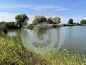 Kaisevac lake or Grabovo reservoir or Grabovo-Kaisevac pond - Vukovar, Croatia / Jezero KaiÅ¡evac ili akumulacija Grabovo