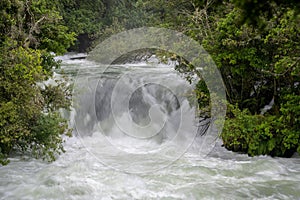 The Kaituna in flood