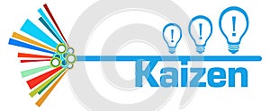 Kaizen Colorful Graphical Element Symbol